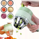 Triturador de legumes elétrico manual - Achadinhos